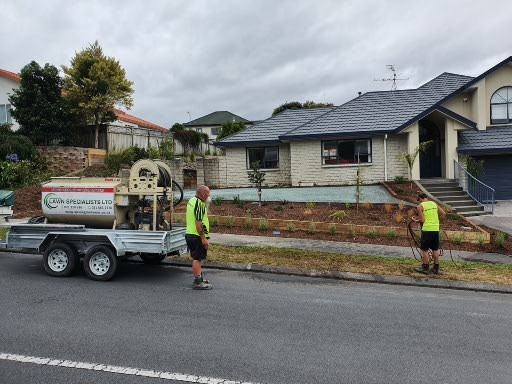 Hydroseeding throughout the Wellington Region. Wellington. Lawn Specialists